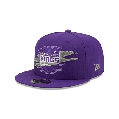 Grey Sacramento Kings Hat - New Era NBA Logo Tear 9FIFTY Snapback Caps USA2584671